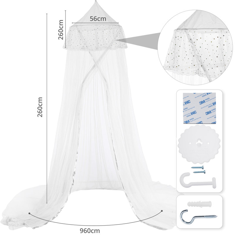 Bed Canopy, White