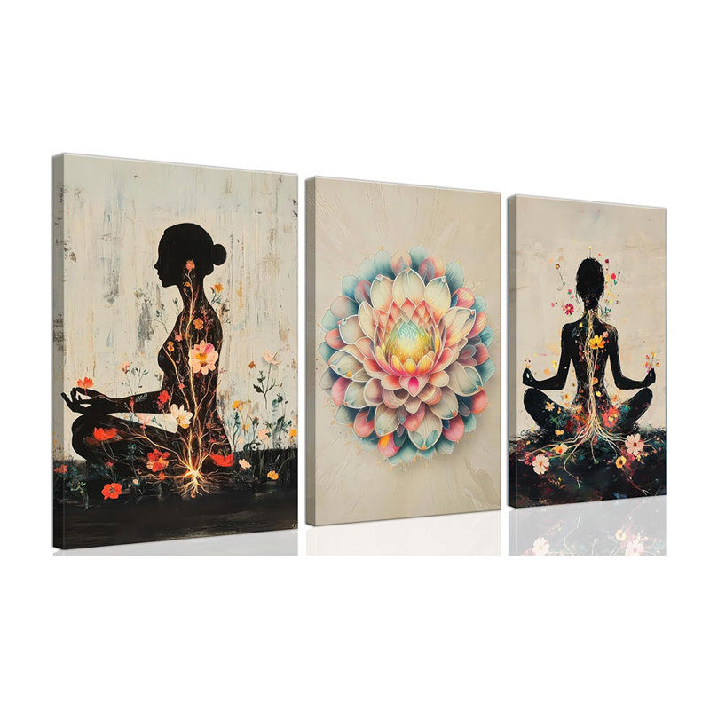 3 Piece Wrapped Canvas Print