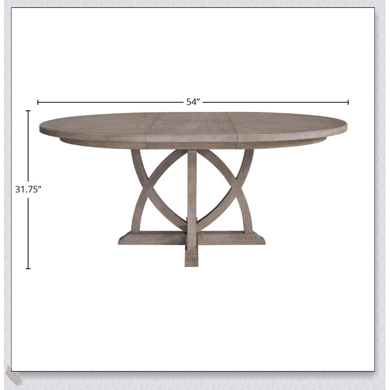 Round Expandable Dining Table Set with 4 Ladderback Chairs, Glass Door Server, and Display Case for Versatile Home Use