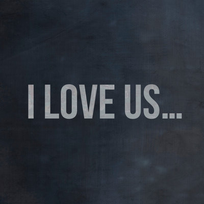 I Love Us - Wrapped Canvas Print