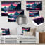 Décoration murale Magenta Autumn Morning Road-87835921