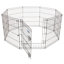 Panel Metal Exercise Pen With Door