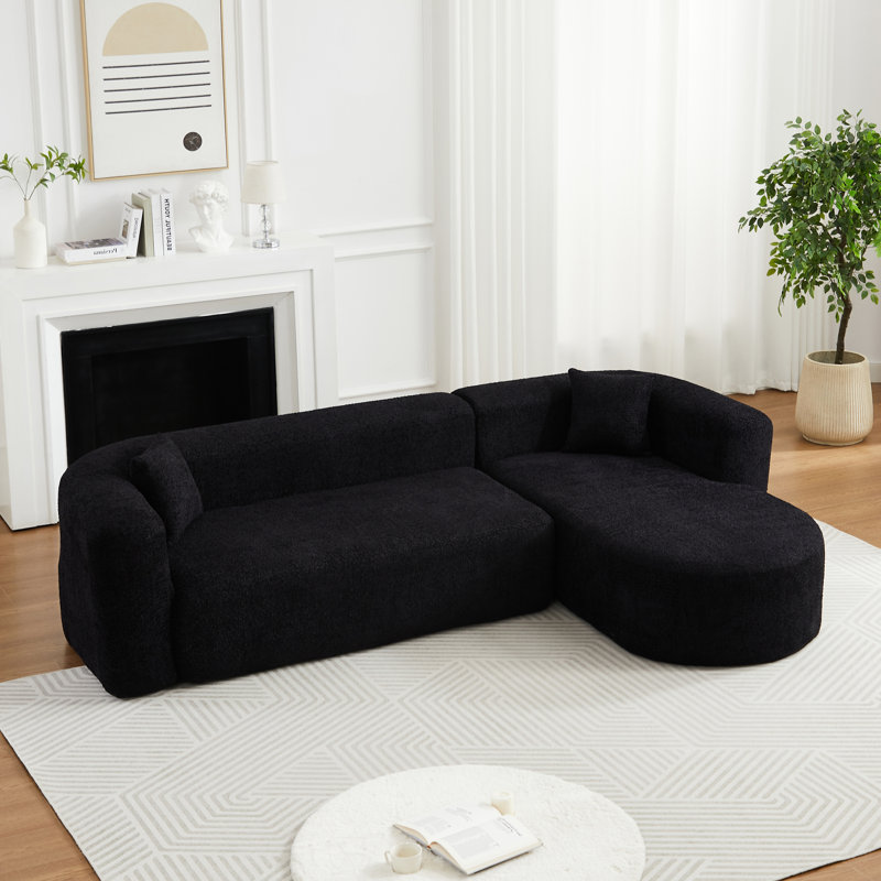 Luxury Modular Sectionals Sofa In Chenille Fabric For Contemporary Living Spaces