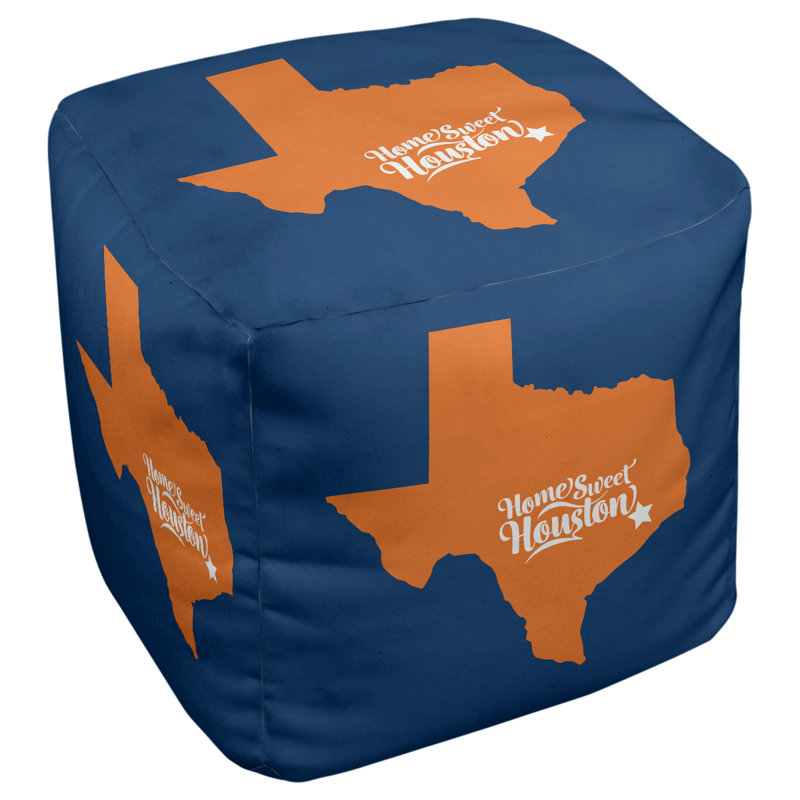 Repose-pieds cube sports houston texas, Couleurs de baseball