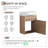 Tiedeman 16'' Single Bathroom Vanity with Ceramic Top
