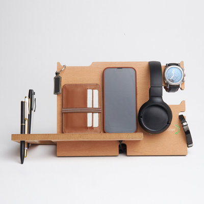Wood Desk Organiser