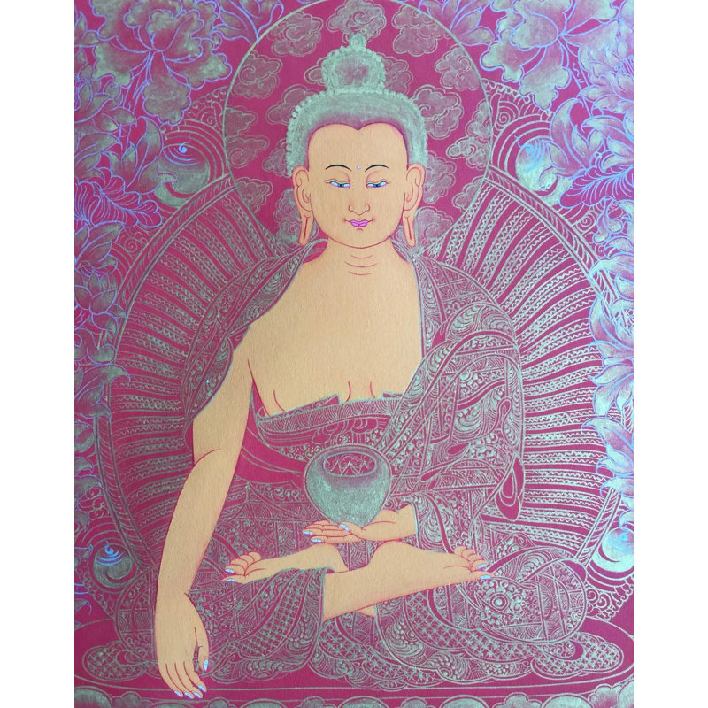 Shakyamuni Thangka (Brocadeless Thangka)