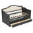 Twin Daybed with Trundle, Twin Size Daybed with 2 Storage Drawers, Wooden Sofa Bed with Upholstered Button Tufted Backrest for Living Room, Bedroom, Guest Room-1080994773