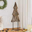 Christmas Tree with Stand Brown Solid teak wood-422549991