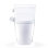 TOTO® WASHLET+® Legato One-Piece Elongated 1.28 GPF Toilet and WASHLET S2 Bidet Seat, Cotton White - MW6243346CEFG#01