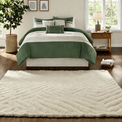 Luxurious Faux Suede Bedding Sets, Soft Microsuede, Green Queen For Elegant Bedrooms