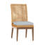 Chaise d'appoint tissée Penia en raphia clair / bois de santal-267312509-267312463-134593231