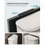 Poubelle murale suspendue 2,4 gallons