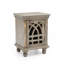 Table de chevet en bois gris antique