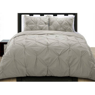  Ensemble de housse de couette Pintuck