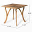 Table carrée en bois 31,5 "-1968110996