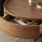 Medieval-style round coffee table