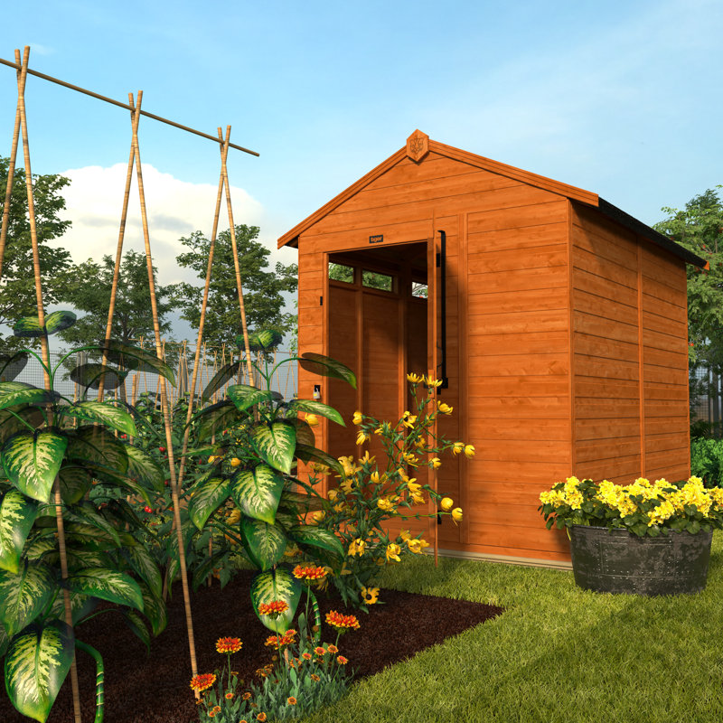 8x6w TigerFlex® Shiplap Apex Security Shed