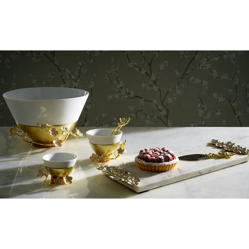 Cherry Blossom Handmade Soup Bowl