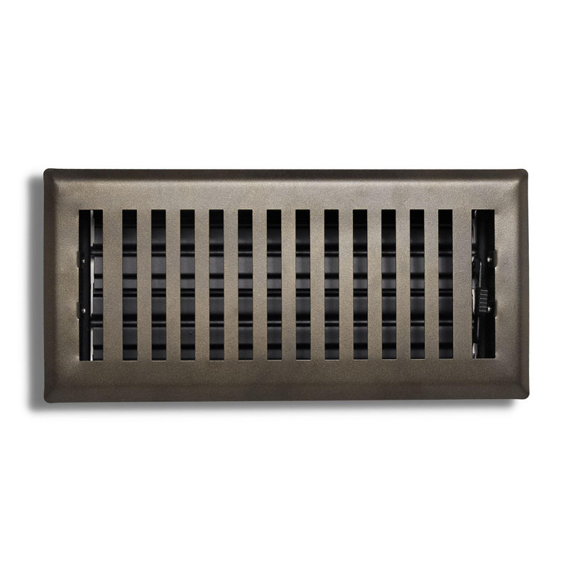 FLI Products 4'' W Steel Vent Cover, Metallic Bronze, 0.20" H x 4" W x 10" D