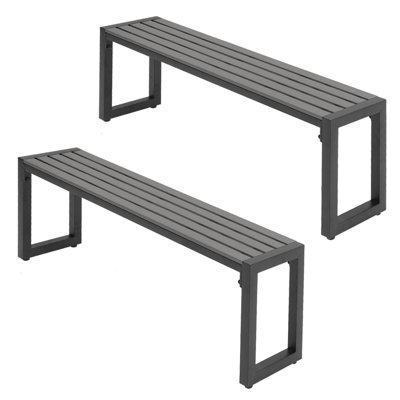 Neve Iron Outdoor Bench