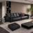 Modern simple casual sofa set