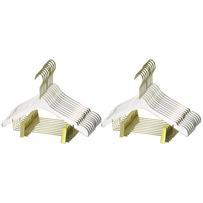 Quality Acrylic Clear Hangers, Clothes Hangers Organizes Closet, Kids