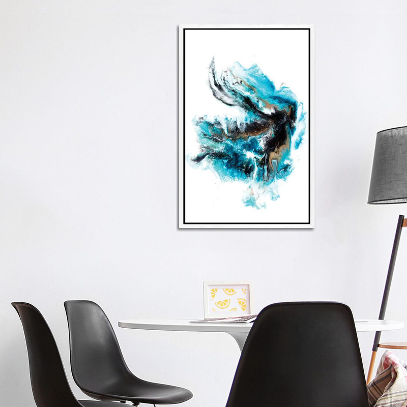 Acropora - Print on Canvas, 101.6 cm H x 66.04 cm W, White Framed