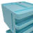 Zoitsa 3 Drawer Storage Drawer with Locking Wheels-145246066