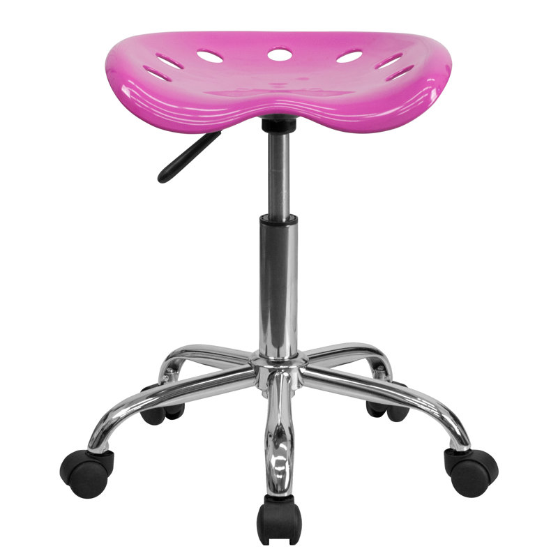 Vibrant Colored Tractor Stool, Candy Heart