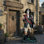 Weather Resistant Resin and PU Freestanding Halloween Skeletons Outdoor Decoration Figure
