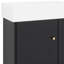21.6" Floating Bathroom Vanity With Sink,  Right Side Open Storage-583832898