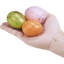 48 pièces 6 couleurs en mousse œufs de Pâques assortis feuille d'or pastel œufs de Pâques décoratifs œufs de Pâques mouchetés dorés pour panier de Pâques