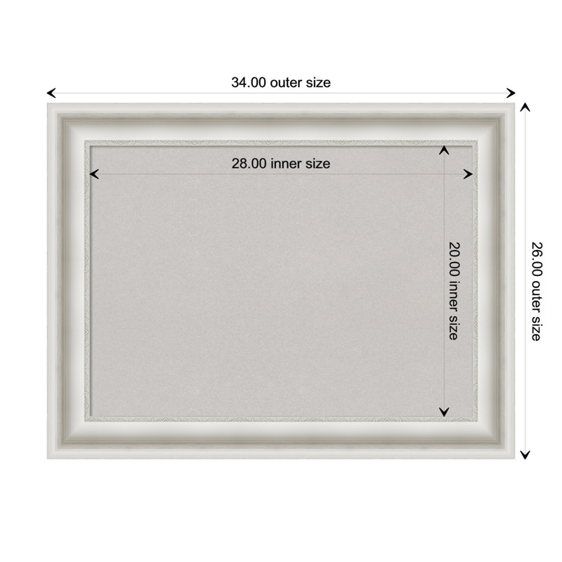 Petit, Bois blanc, 26 po x 34 po, Grey