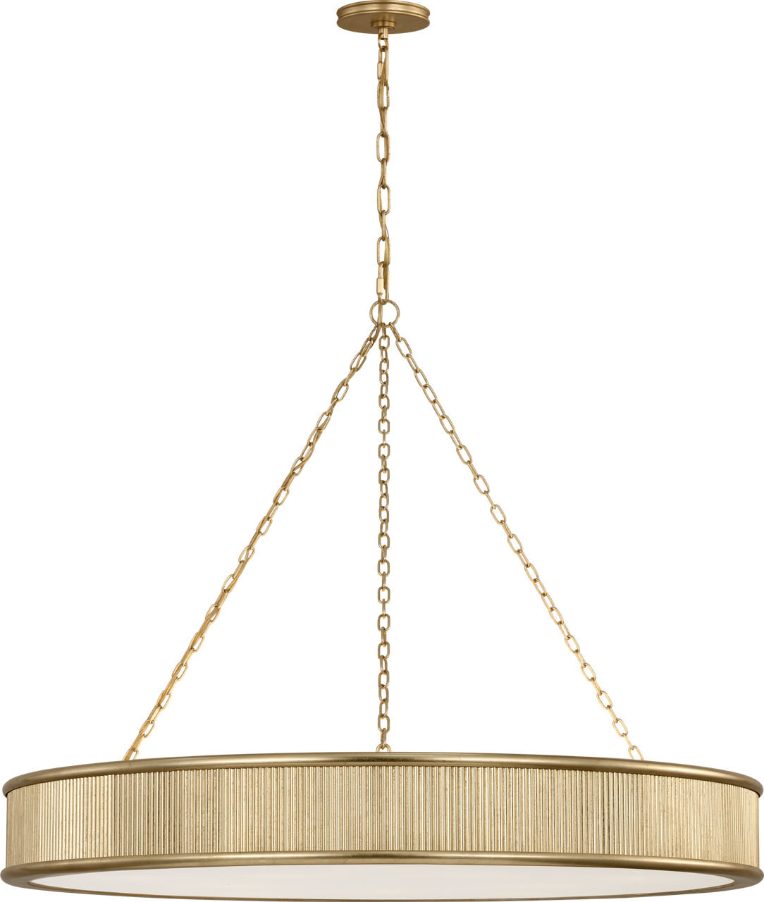 Ritz Chandelier, 4.5" H x 36" W x 36" D, 10, Gild