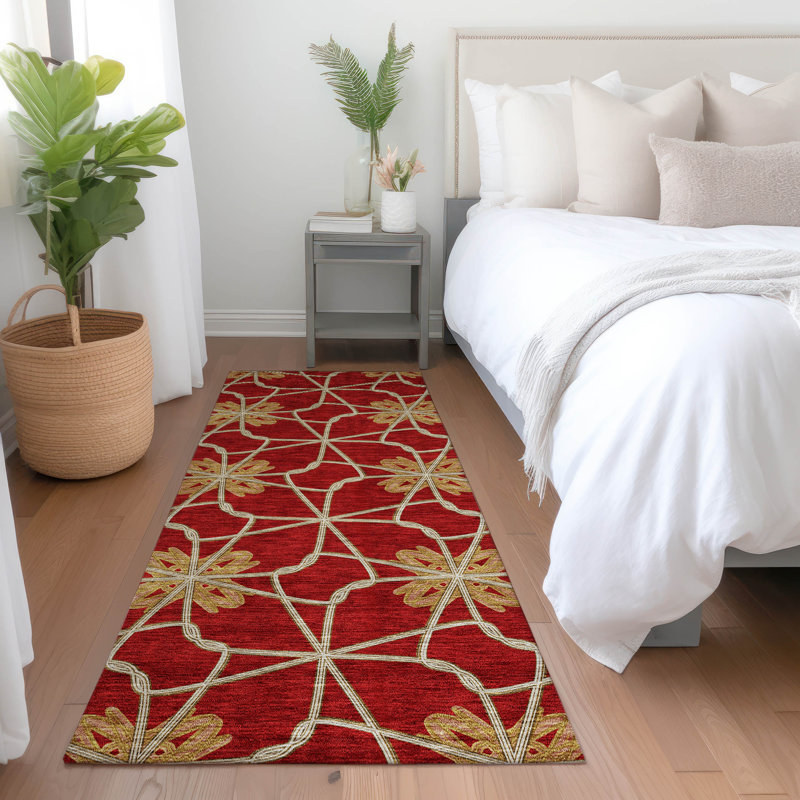  Chayden Area Rug with Non-Slip Backing, Runner 2'3" x 7'6"