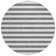 Washable Striped Indoor / Outdoor Rug