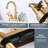 Centerset 2-handle Bathroom Faucet with Drain Assembly-80871100