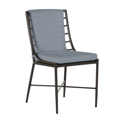 Carmel Patio Dining Side Chair with Cushions