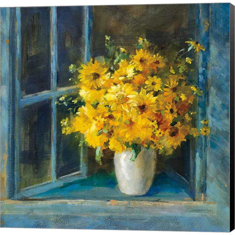 «Sunny Windowsill» par Danhui Nai, art mural sur toile
