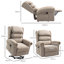 95cm Wide Velvet Lift Assist Standard Recliner-957086898
