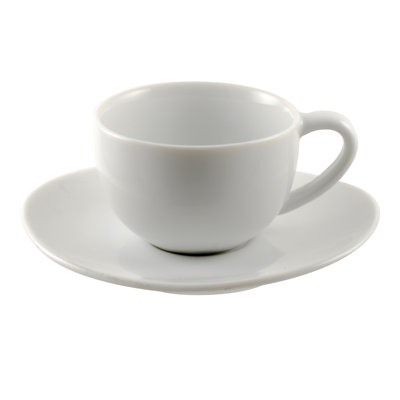 Royal ovale 4 oz Demi-tasse et soucoupe