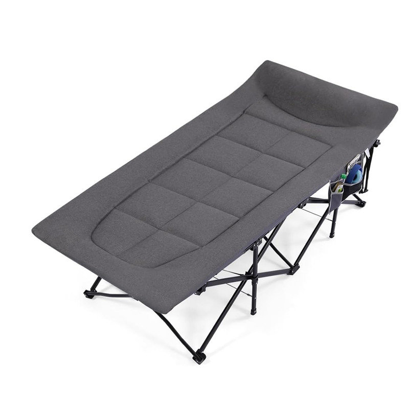 Lit De Camping Pliable Et Léger - 190 X 67 Cm | Confort Extérieur Et D'appoint à La Maison - 13