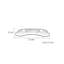 Combinaison de canapé d'angle semi-circulaire-104490225