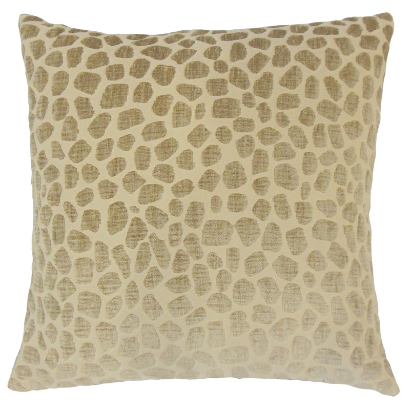 Coussin lameez, Lin, 24 po x 24 po