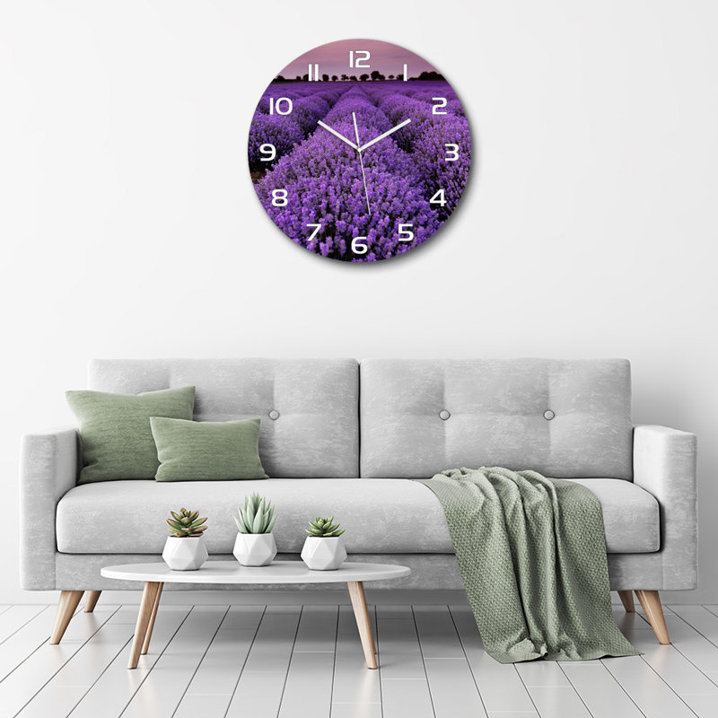 Julion Glass Wall Clock