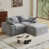 Tissu gris est en rupture de stock