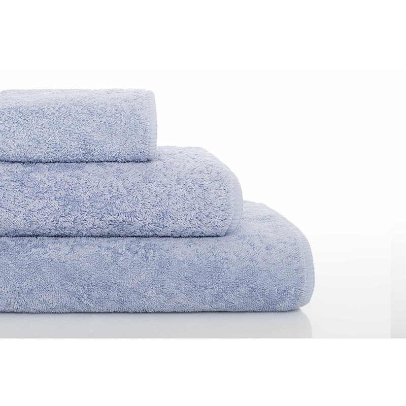 Long Double Loop Hand Towel, Stone, 18" W x 30" L