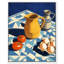 Décoration murale de cuisine provincial Petit déjeuner par Art Remedy, cadre blanc, 16 x 20-393297159-393297152
