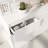 Janeiya 126" W 18-Drawer Solid and Manufactured Wood Double Dresser -1954220994